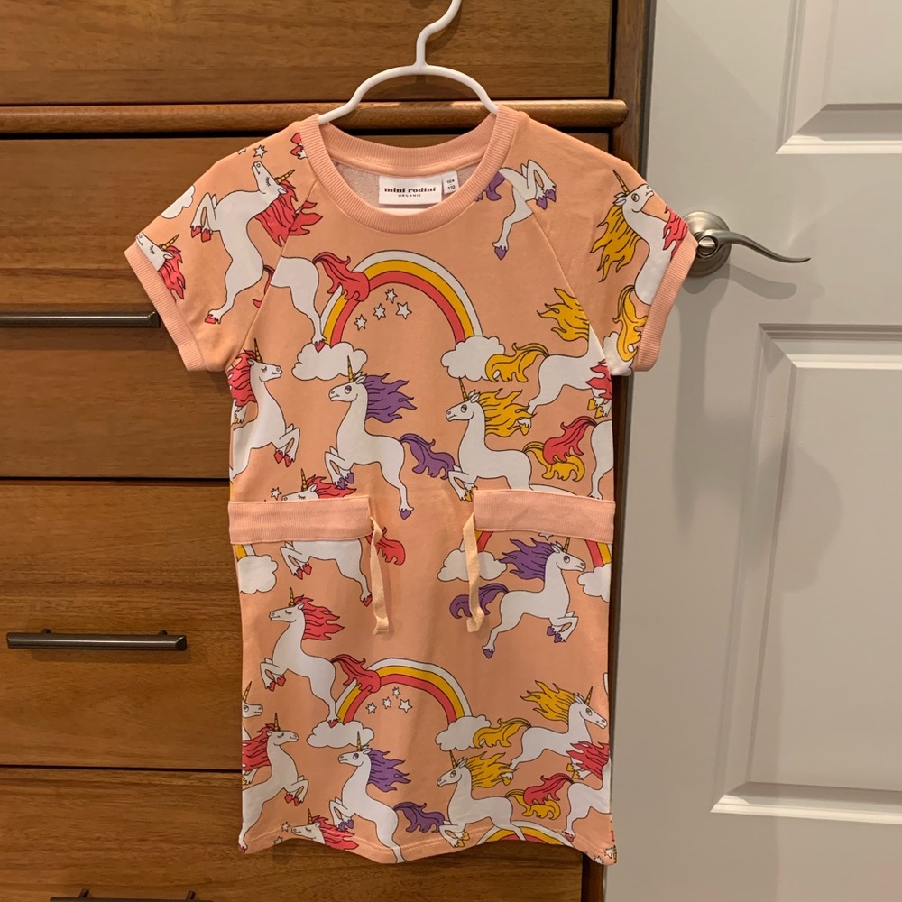 Mini rodini unicorn dress